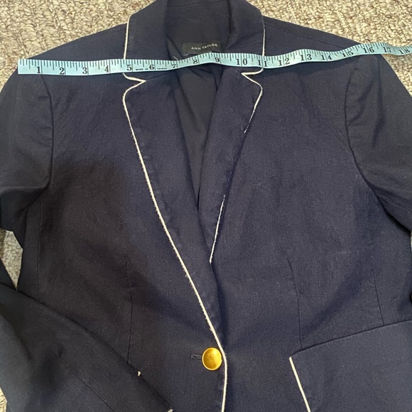 Ann Taylor Blazer Navy Size 6 - Picture 12 of 15